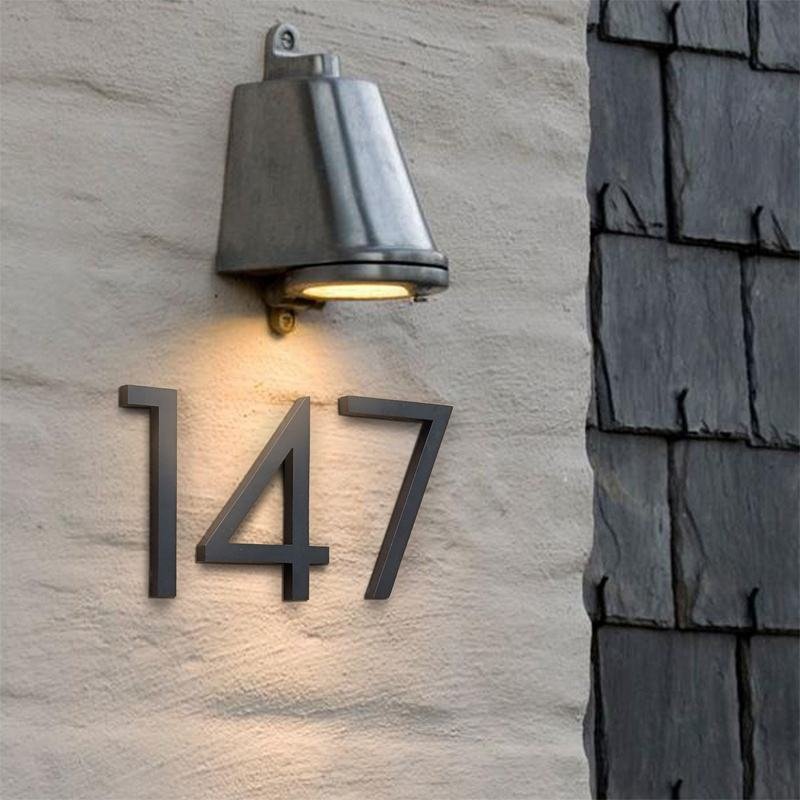 house number signs