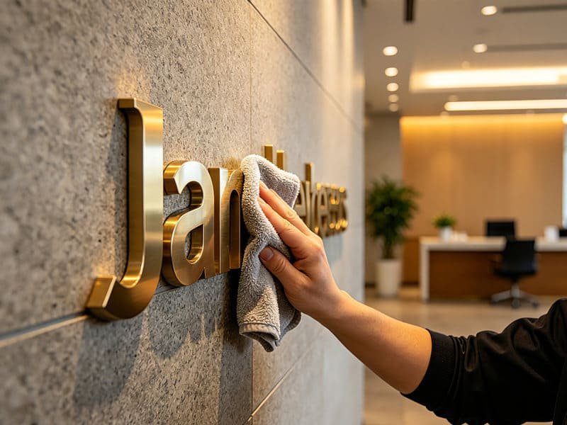 Lobby Signs 101 Boost Your Office Reception Area Design