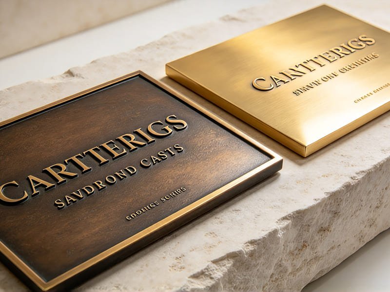 The Architectural Guide to Cast Bronze & Brass Plaques Casting, Finishes, and Dedications